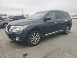 Nissan salvage cars for sale: 2016 Nissan Pathfinder S