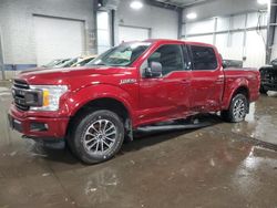 Ford salvage cars for sale: 2018 Ford F150 Supercrew