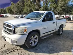 Salvage cars for sale at Ocala, FL auction: 2007 Dodge RAM 1500 ST