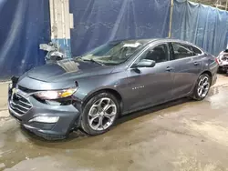 Salvage cars for sale at Woodhaven, MI auction: 2021 Chevrolet Malibu LT