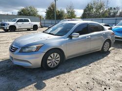 Honda salvage cars for sale: 2012 Honda Accord LX