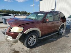 Salvage cars for sale at Apopka, FL auction: 2010 Ford Explorer Eddie Bauer