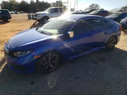 Salvage cars for sale at China Grove, NC auction: 2019 Honda Civic Sport