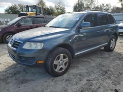 Salvage cars for sale at Midway, FL auction: 2007 Volkswagen Touareg V6