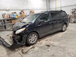 Salvage cars for sale at Milwaukee, WI auction: 2016 Toyota Sienna XLE