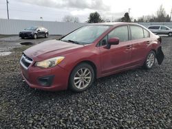 Salvage cars for sale at Portland, OR auction: 2014 Subaru Impreza Premium