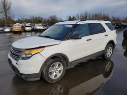 Salvage cars for sale at Woodburn, OR auction: 2014 Ford Explorer