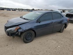 Salvage cars for sale at San Antonio, TX auction: 2017 Toyota Corolla L