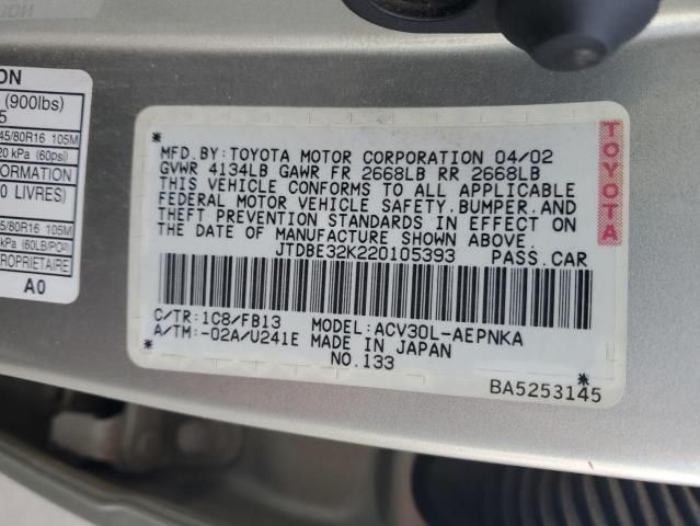 2002 Toyota Camry LE