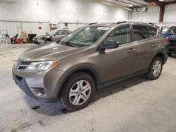 Salvage cars for sale at Milwaukee, WI auction: 2015 Toyota Rav4 LE