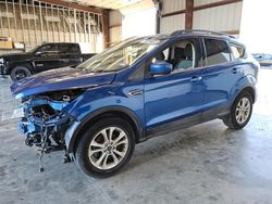 Salvage cars for sale from Copart Wilmer, TX: 2018 Ford Escape SE