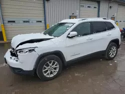 Jeep Cherokee Latitude salvage cars for sale: 2016 Jeep Cherokee Latitude