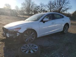 Salvage cars for sale at Laurel, MD auction: 2018 Mazda 6 Grand Touring Reserve