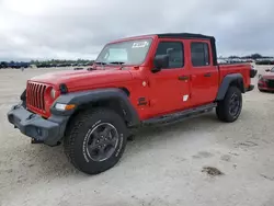 Jeep Gladiator salvage cars for sale: 2020 Jeep Gladiator Sport