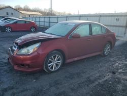 Salvage cars for sale at York Haven, PA auction: 2013 Subaru Legacy 2.5I Premium