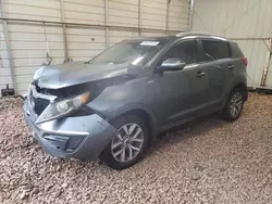 Salvage cars for sale at China Grove, NC auction: 2014 KIA Sportage LX