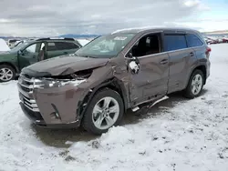 2019 Toyota Highlander Hybrid Limited en venta en Helena, MT