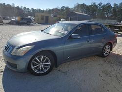 Salvage cars for sale at Ellenwood, GA auction: 2008 Infiniti G35