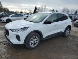 Salvage cars for sale at Bowmanville, ON auction: 2024 Ford Escape Active