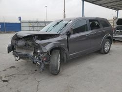 Salvage cars for sale at Anthony, TX auction: 2014 Dodge Journey SE