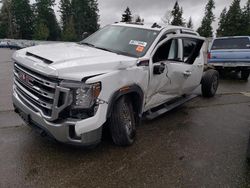 Salvage cars for sale at Arlington, WA auction: 2022 GMC Sierra C2500 SLE