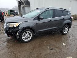 Salvage cars for sale from Copart Portland, MI: 2018 Ford Escape SE