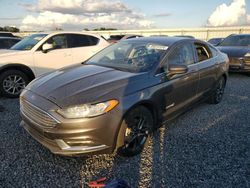 Salvage cars for sale at Riverview, FL auction: 2018 Ford Fusion SE Hybrid