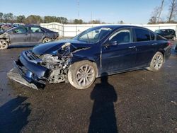 Salvage cars for sale at Dunn, NC auction: 2015 Honda Accord Sport