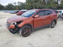 Salvage cars for sale at Ocala, FL auction: 2017 Hyundai Santa FE Sport