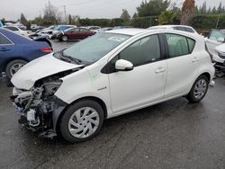 Toyota salvage cars for sale: 2015 Toyota Prius C