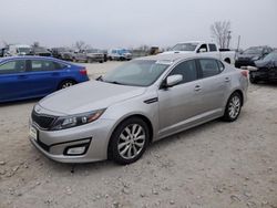 Salvage cars for sale at Kansas City, KS auction: 2014 KIA Optima LX