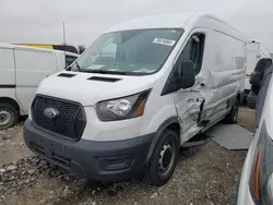 Salvage cars for sale from Copart Columbus, OH: 2022 Ford Transit T-250