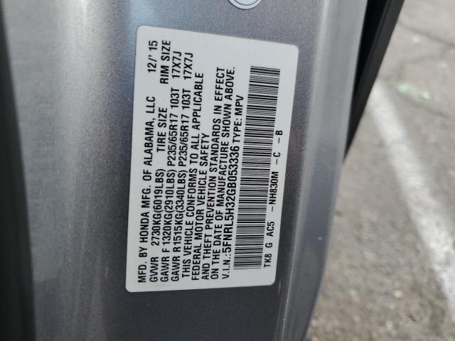 2016 Honda Odyssey SE