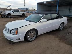 Salvage cars for sale at Colorado Springs, CO auction: 2004 Cadillac Deville DTS