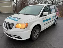 Salvage cars for sale at North Billerica, MA auction: 2012 Chrysler Town & Country Touring