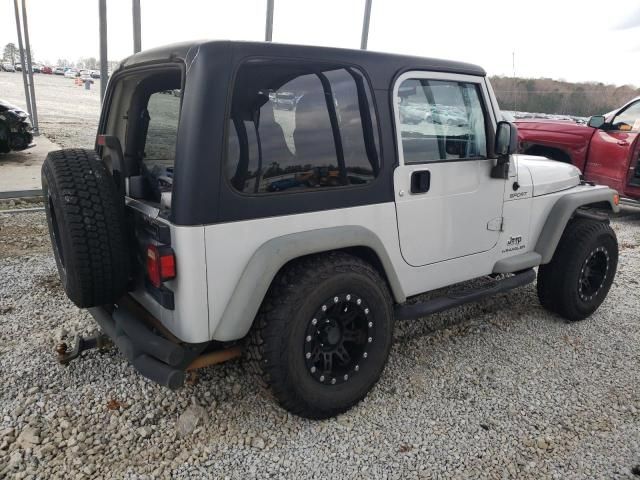 2004 Jeep Wrangler / TJ Sport