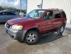 Ford salvage cars for sale: 2007 Ford Escape Limited