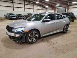 Salvage cars for sale at Lansing, MI auction: 2016 Honda Civic EX