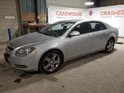 Chevrolet salvage cars for sale: 2011 Chevrolet Malibu 2LT