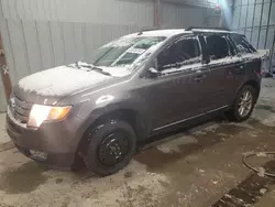 Salvage cars for sale at West Mifflin, PA auction: 2010 Ford Edge SEL