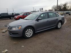 Salvage cars for sale at Oklahoma City, OK auction: 2014 Volkswagen Passat S