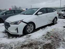 2019 Hyundai Elantra SEL en venta en Chicago Heights, IL