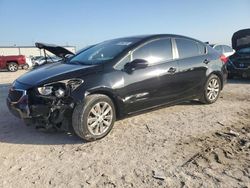 Salvage cars for sale from Copart Haslet, TX: 2014 KIA Forte LX