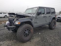 Salvage cars for sale at Eugene, OR auction: 2022 Jeep Wrangler Unlimited Sport