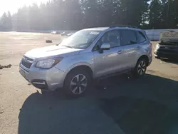 Subaru salvage cars for sale: 2018 Subaru Forester 2.5I Premium