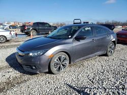 Salvage cars for sale at Columbus, OH auction: 2018 Honda Civic EXL