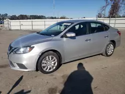 Salvage cars for sale from Copart Dunn, NC: 2018 Nissan Sentra S