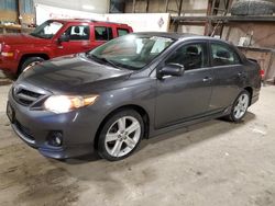 Salvage cars for sale at Eldridge, IA auction: 2013 Toyota Corolla Base