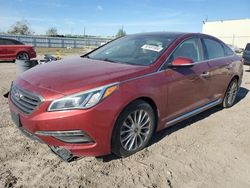 Salvage cars for sale at Houston, TX auction: 2015 Hyundai Sonata Sport