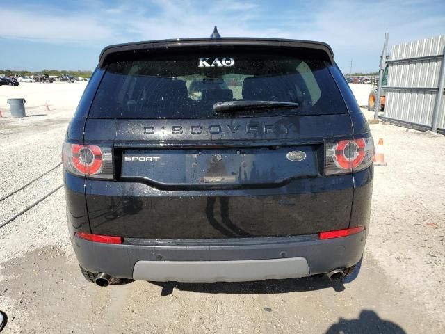 2019 Land Rover Discovery Sport SE